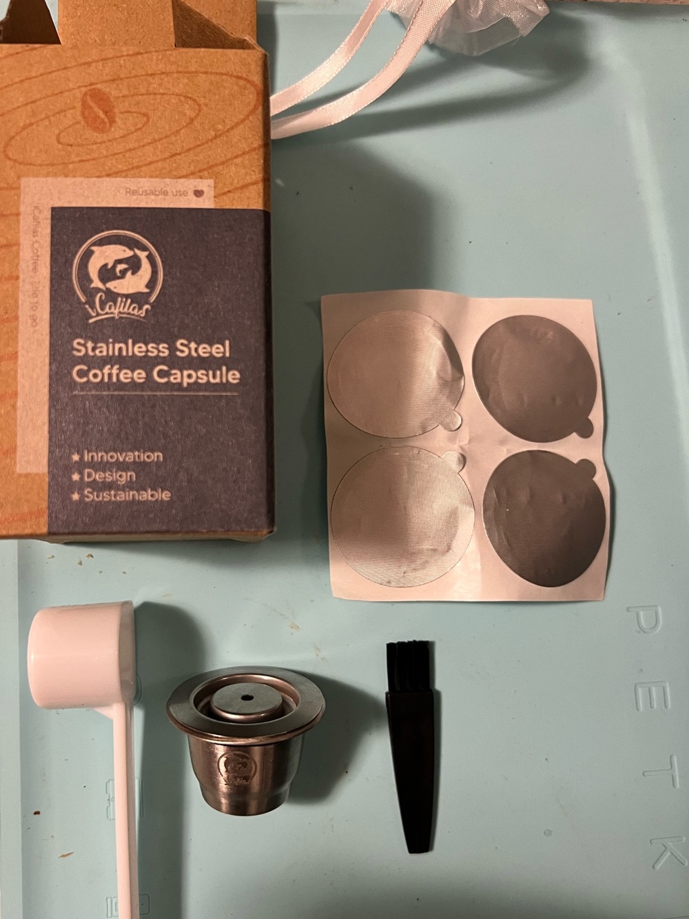 iCalilas Stainless Steel Coffee Capsule set  - Nespresso